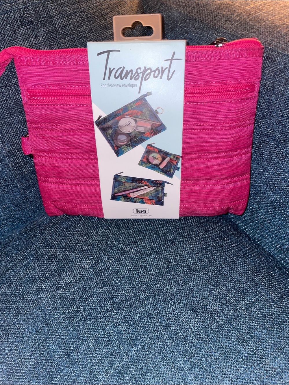 NWT- Lug Transport Brushed Rosette Pink